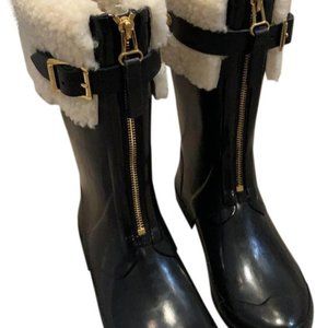 Black Burberry Snowboots/ Winter Boots Ladies 8